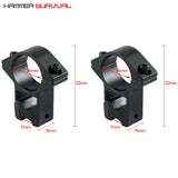 Scope Mounts for 11mm and 20mm Rails (Low and High Options)