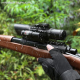 3-10x42 Rifle Scope with Red/Green Laser